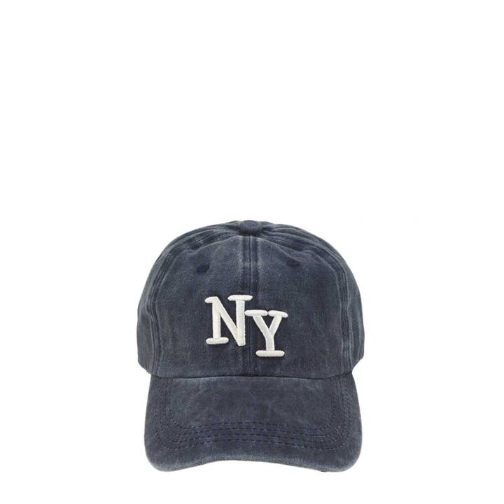 anbfashion - Wholesale Baseball Cap - Women's - NY EMBROIDERY PIGMENT CAP CH52495