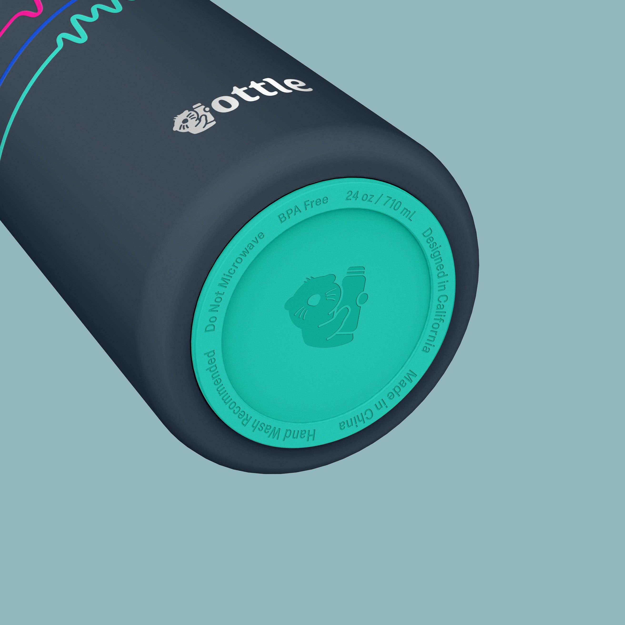 Ottle Hydration - Wholesale Water Bottle - Electro Beats 24 oz Water Bottle3