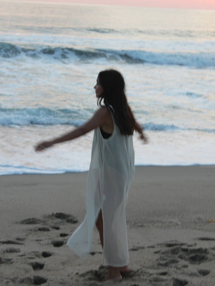 Robe en coton grillagé Marni pour la vente par Na Nin