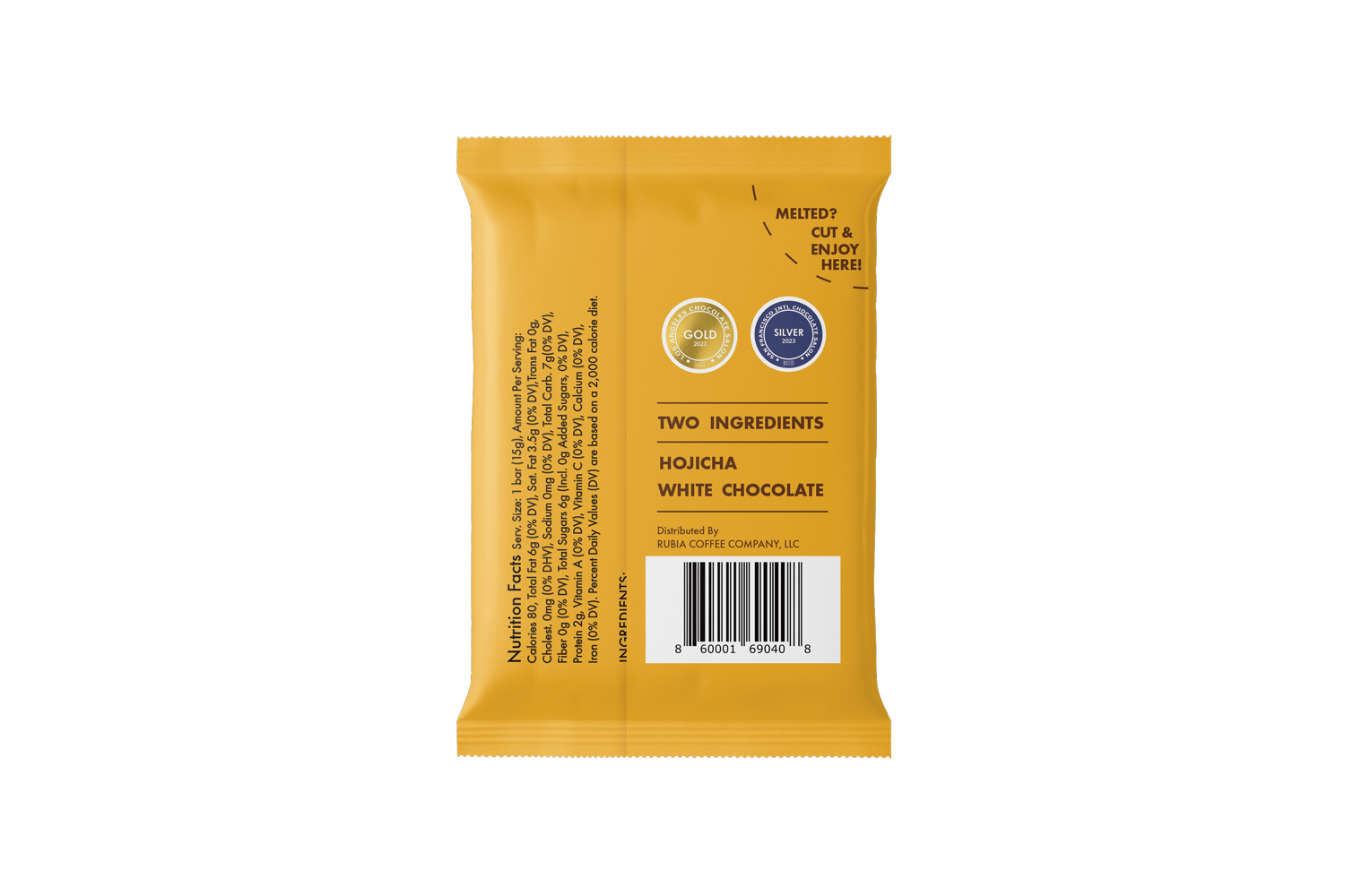 COBA, The Coffee Bar - Vente Barre chocolatée - Tablette de chocolat Hojicha Latte de COBA (20 par caisse)4