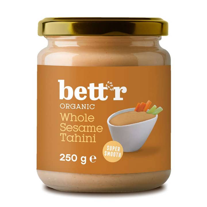 Bett'r – wholesale Nötsmör – Hel sesam Tahini, Bio, Bett'r, 250g