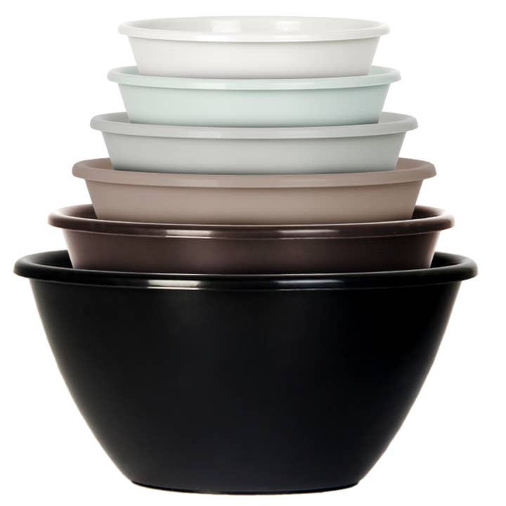 Youngever 6 Pack Large Plastic Mixing and Serving Bowls for wholesale by Youngever