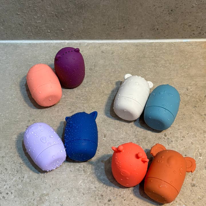 Milk Addict - Wholesale Bath toy – Baby - Milk Addict Silicone Bath Toy Set4