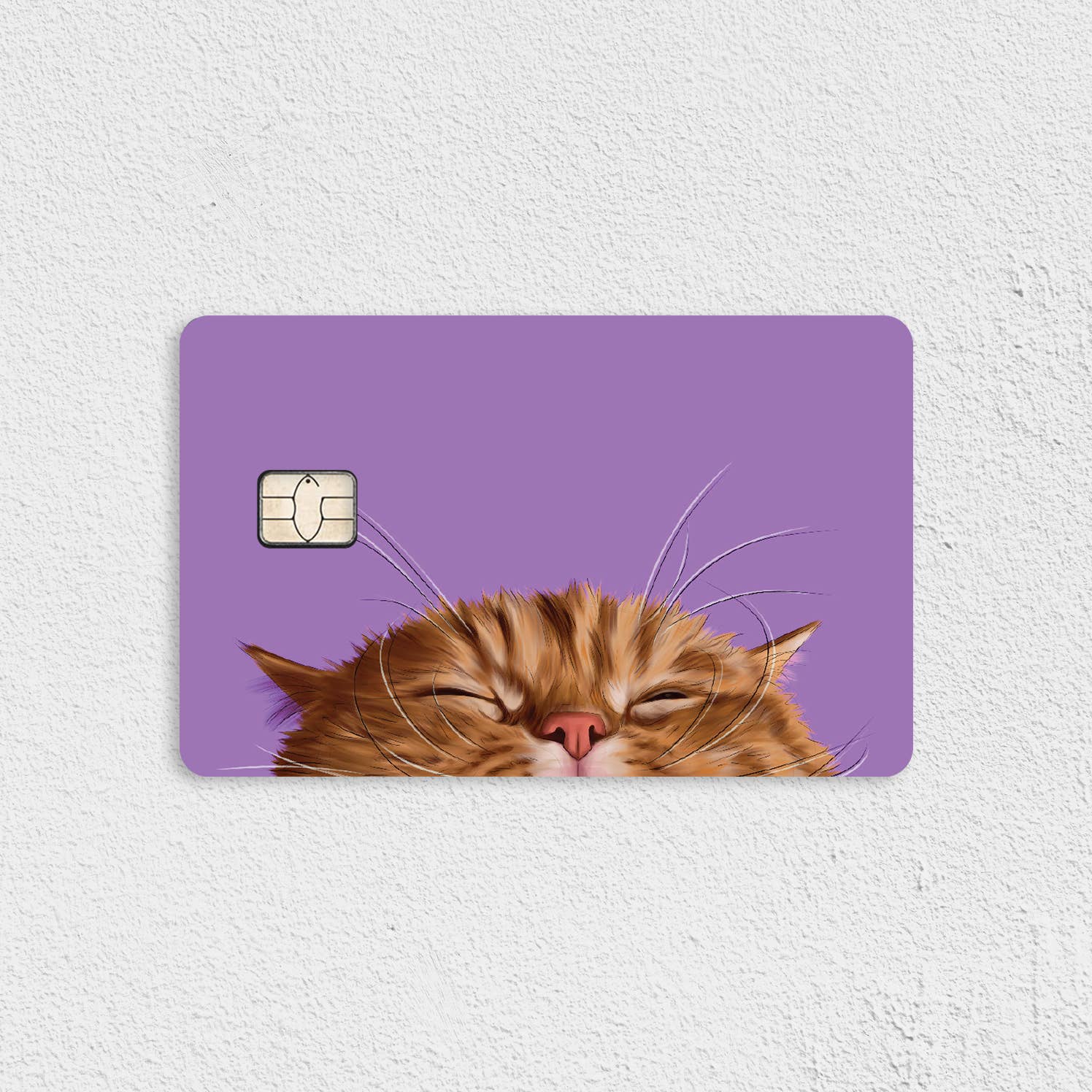 Cat Loaf Studio - Wholesale Phone & Laptop Stickers - Drowsy Meow Credit Card Skin