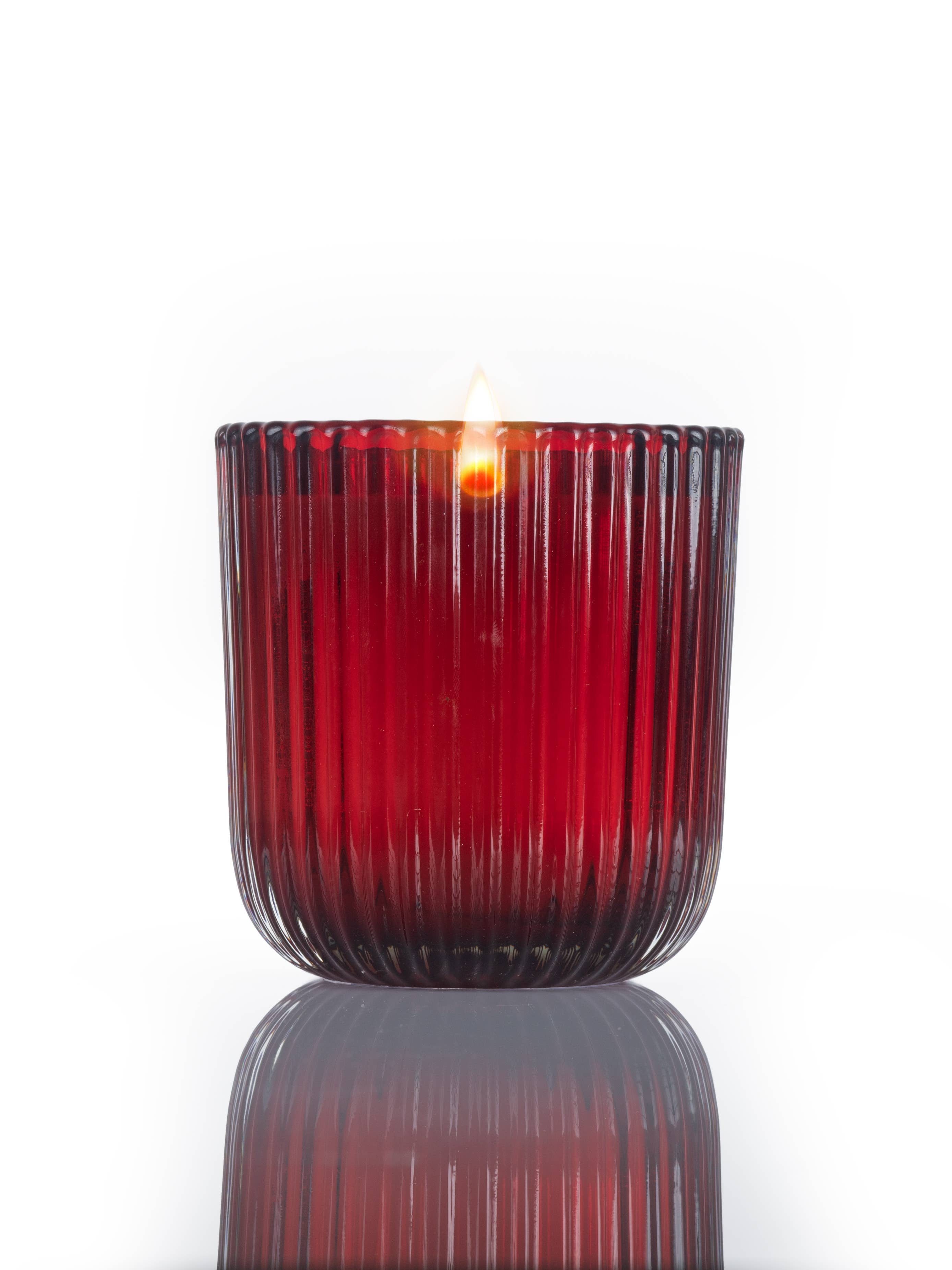 Owl & Possum - Wholesale Jar/Filled Candle - BORDEAUX CHERRIES  Scented Natural Wax Candle1