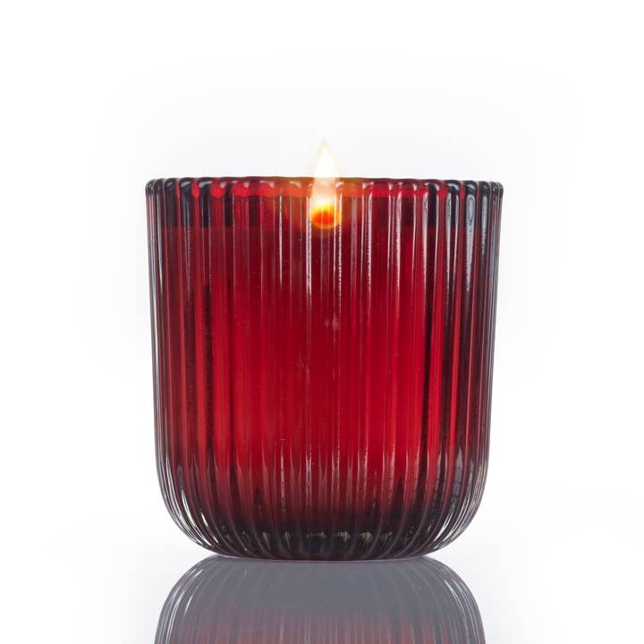 Owl & Possum - Wholesale Jar/Filled Candle - BORDEAUX CHERRIES Scented Natural Wax Candle1