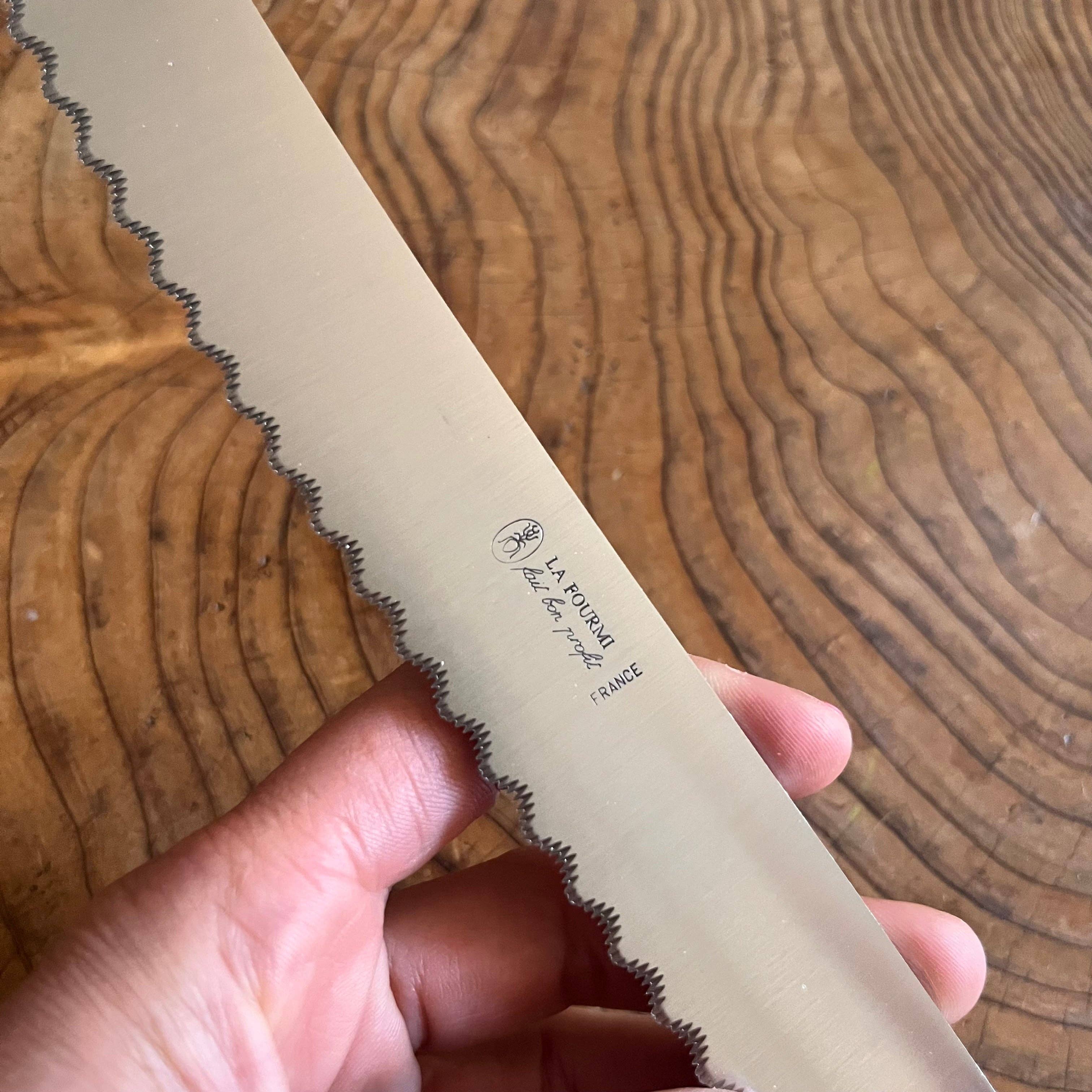 Clémentine Boutique - Wholesale Kitchen/Utility Knife - Bread Knife – Olive Wood Handle - 20 cm1