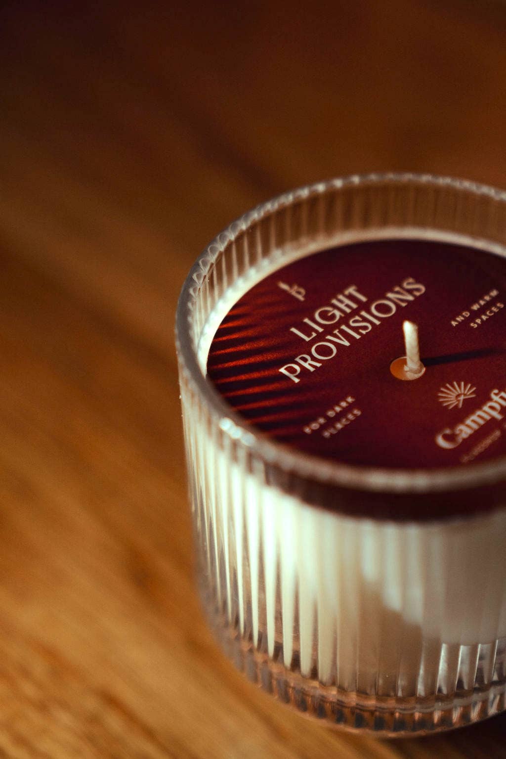 Light Provisions - Wholesale Jar/Filled Candle - 9.5 oz Campfire Candle 7