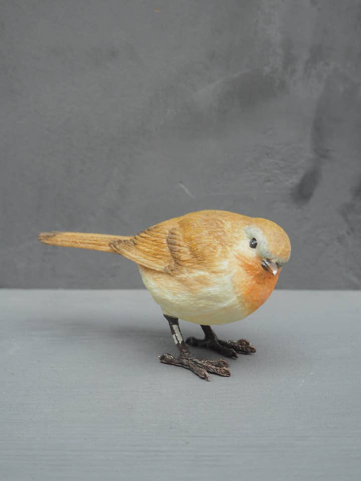 Robin Bird in Resin for wholesale by Chehoma USA