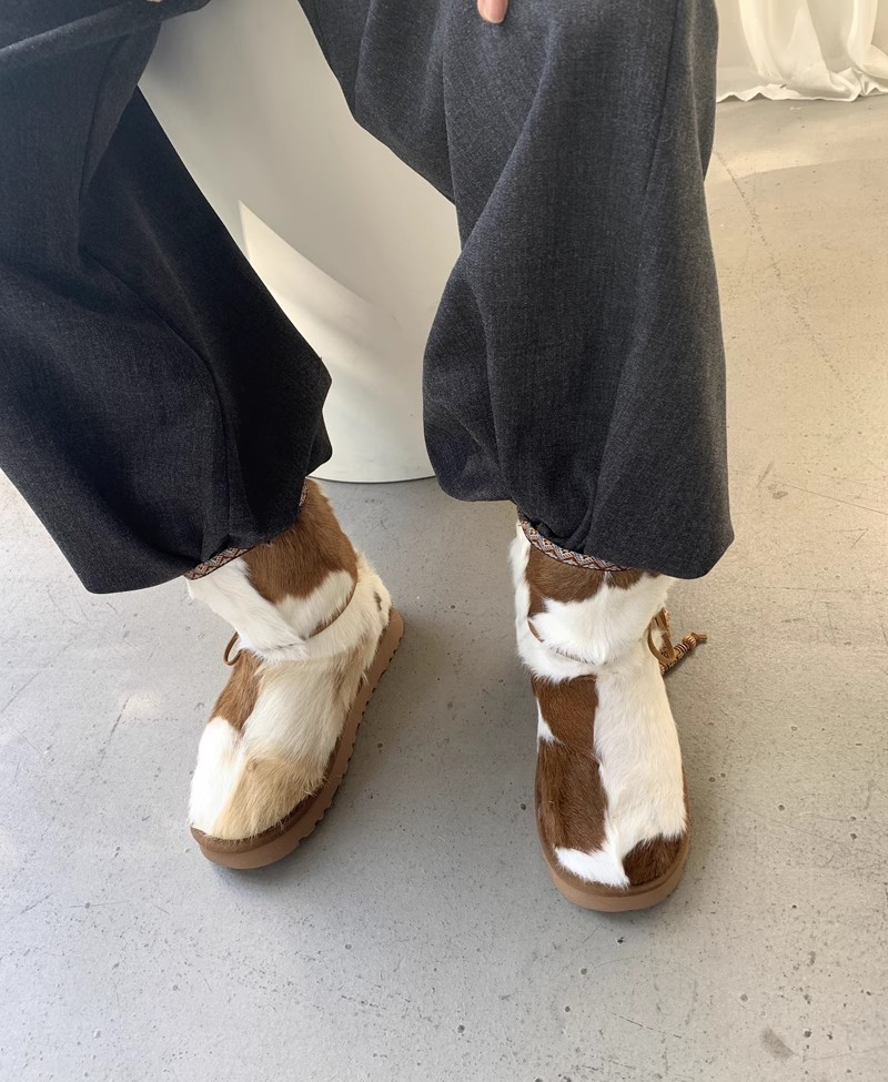 MOGSki LLC – wholesale Snökängor - Dam – Damers avslappnade och mångsidiga varma enkla snöstövlar14