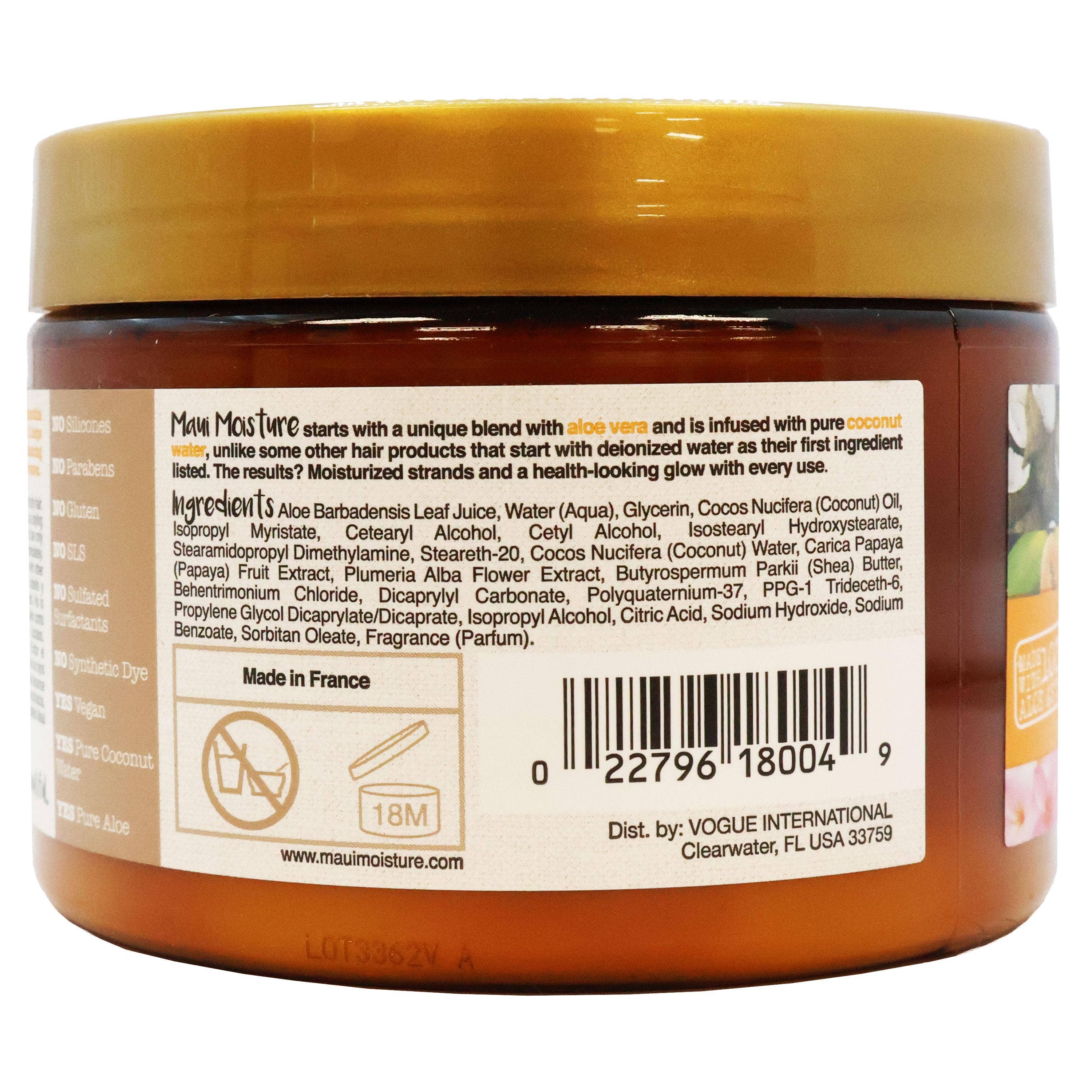 KT Supply - Vente Gel/mousse de coiffage - Maui Moisture Moisture Hair Care Curl Smoothie 12 oz.1