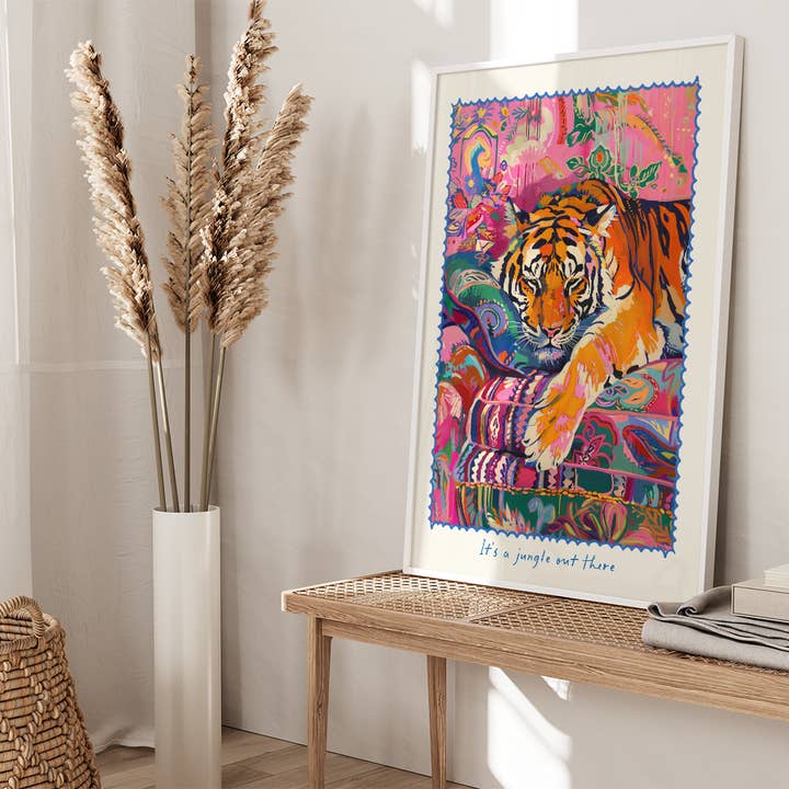 Seven Icons Store – Großhandel Poster – It's a Jungle out there, Tiger Poster5
