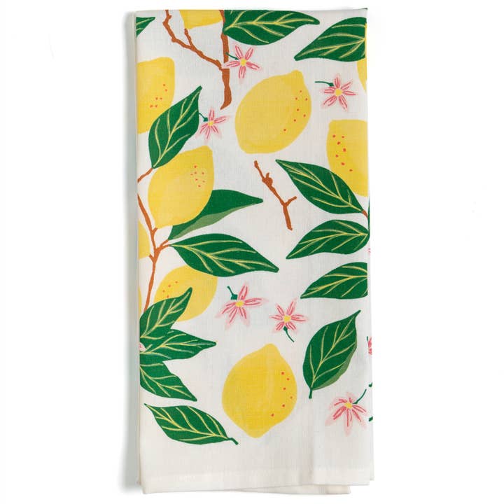 Paper Farm Press - Wholesale Tea Towel - Lemon Grove Tea Towel3