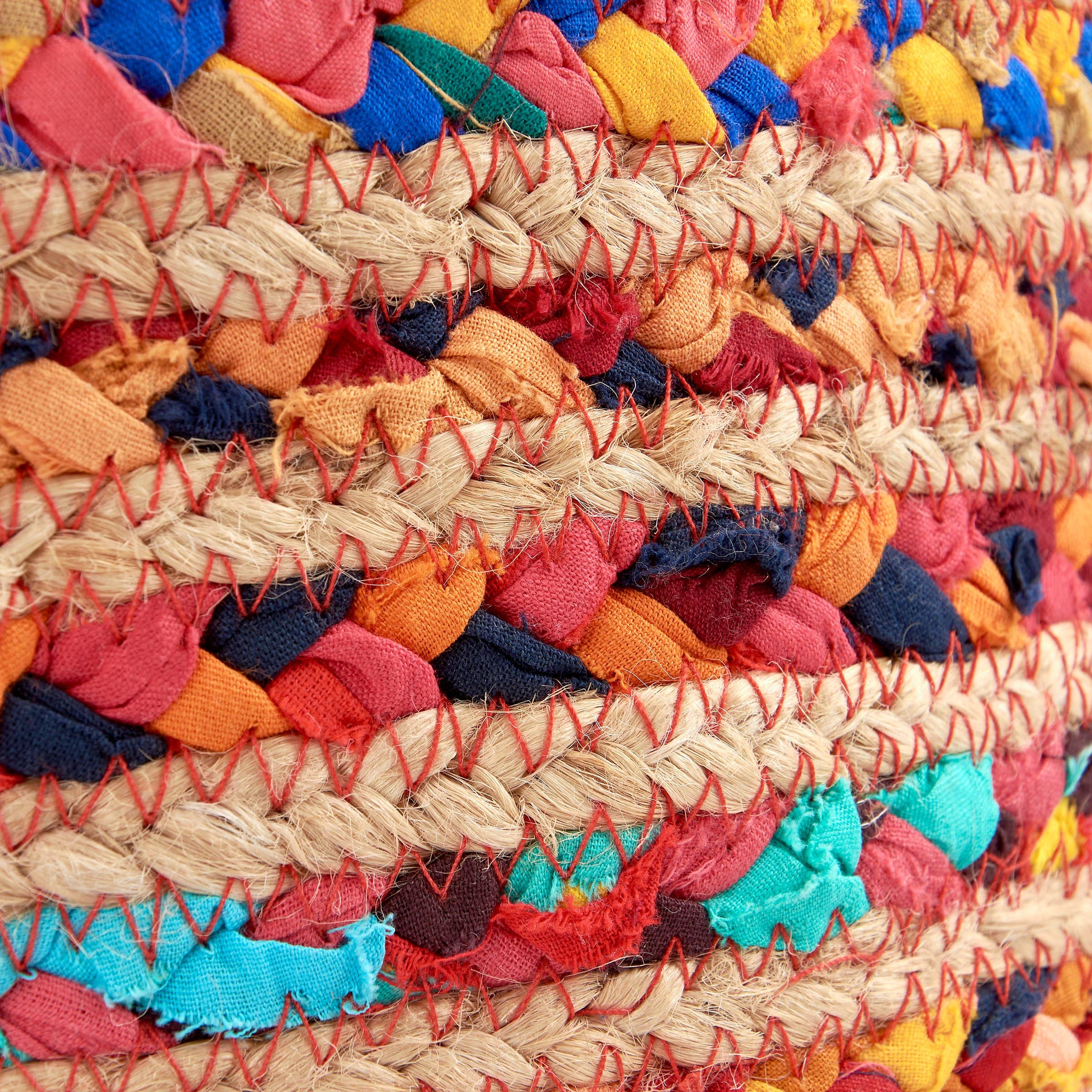 Primitives by Kathy - Wholesale Storage Bin - Chindi Braided Bin2