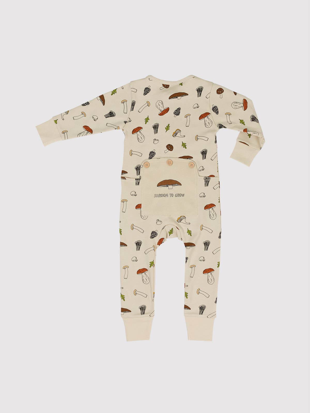 MILLIE + MOOSE - Wholesale Bodysuit (Non-Footed) - Baby - Shroom To Grow Infant Onesie - MMIO0103