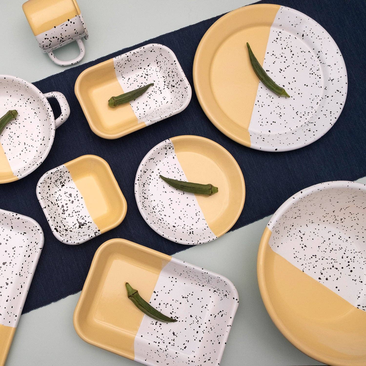 Darling Spring - Wholesale Dinner Plate - Enamel Mezze Plate15