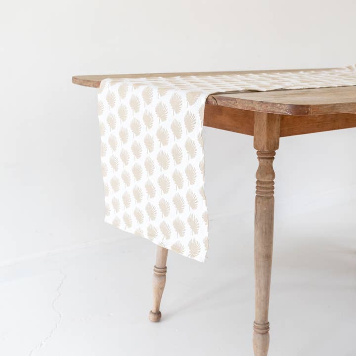 Heirloomed Collection - Wholesale Table Runner - Linen Table Runner in Palmetto by Heirloomed X BECASA