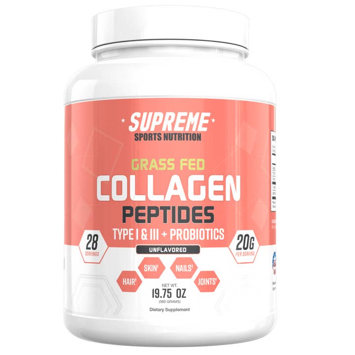 Supreme Grassfed Collagen Peptides for wholesale by Supreme Sports Nutrition
