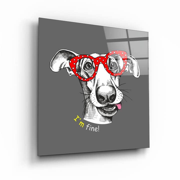 ・"Jag mår bra"・Glaskonst för wholesale av Artdesigna KG