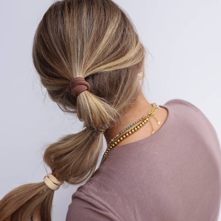 KAXI - Wholesale Hair tie - SKINNY HIGH INTENSI'TIES' PACK (PACKS OF 6)14