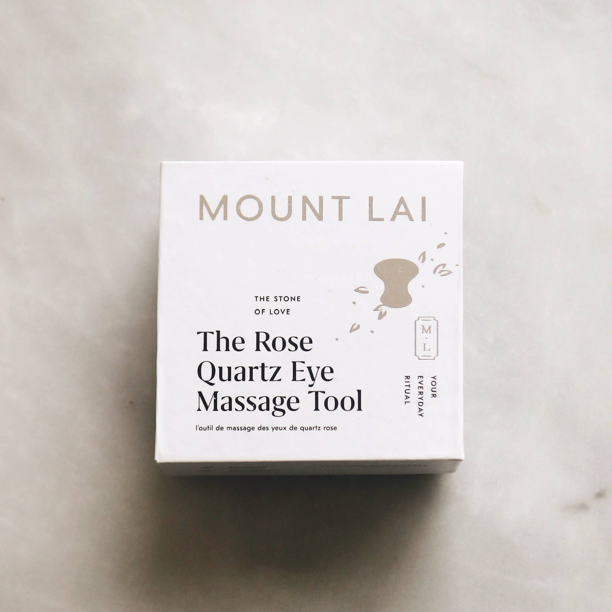Mount Lai - Wholesale Face/Beauty Roller - The De-Puffing Rose Quartz Eye Massage Tool6
