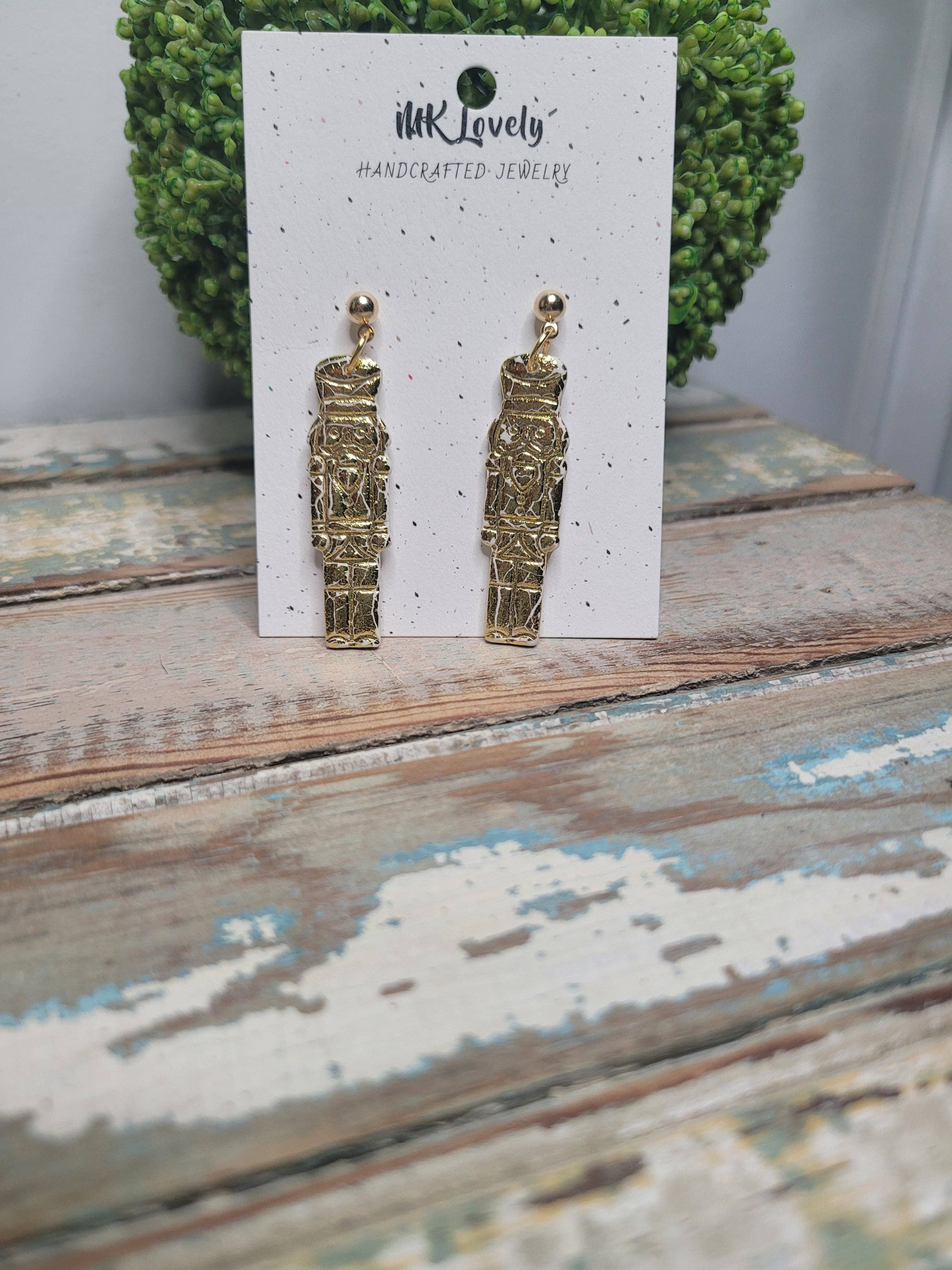 MK Lovely Boutique - Wholesale Dangle Earrings - Nutcracker Earrings1