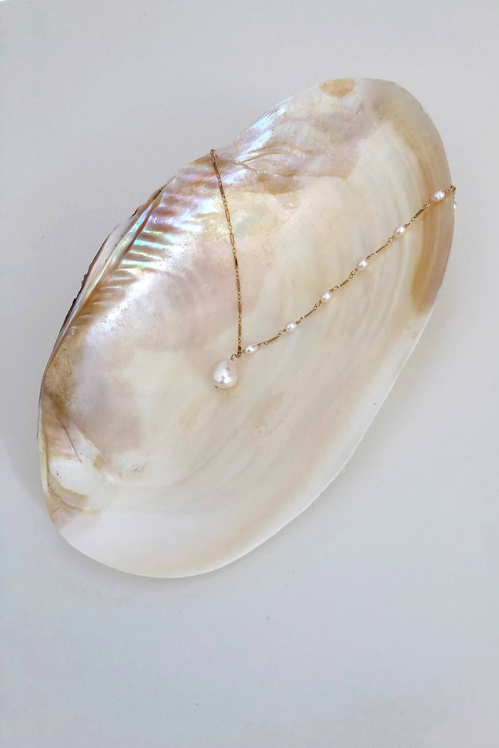 Christine Elizabeth Jewelry – wholesale Hänge-/berlockhalsband – Perla Halsband2