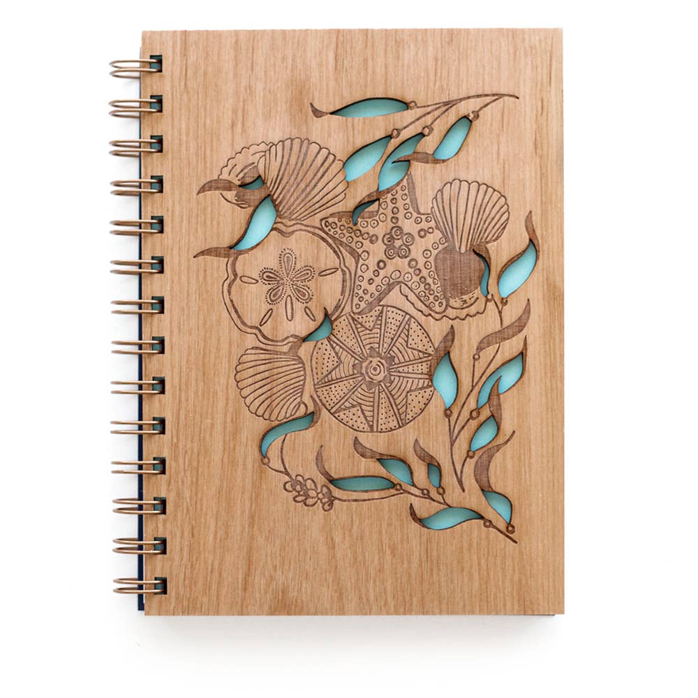 Hereafter - Wholesale Dagboek/agenda - Tidepools Wood Journal2