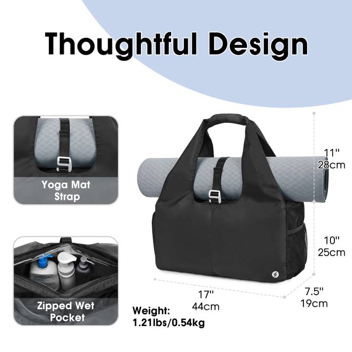 wandf - Wholesale Sports Bag - Unisex - Sportsnew Yoga Gym Bags With Wet Dry Storage Pockets - SN313