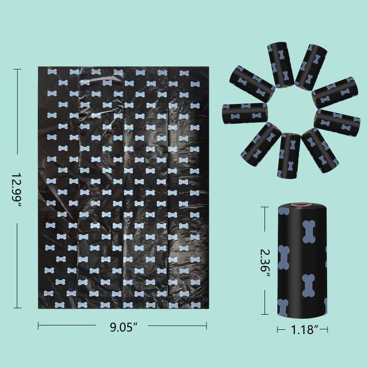 Re:gn – wholesale Pet poo bag – Eco-Friendly Lavender-Scented Dog Waste Bags - 270 Bags3