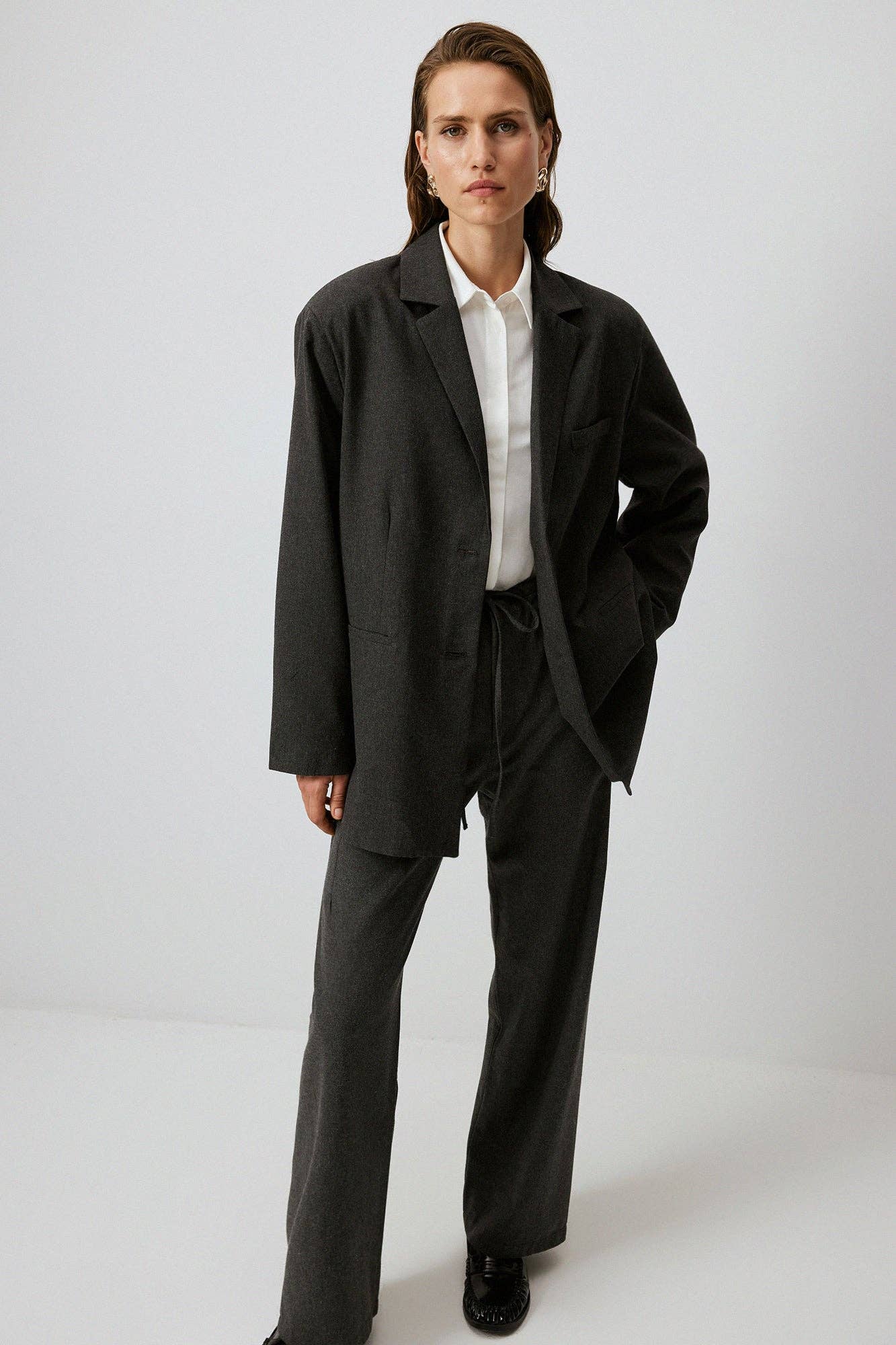 Antracita CHAQUETA BLAZER de venta al por mayor en Faire1