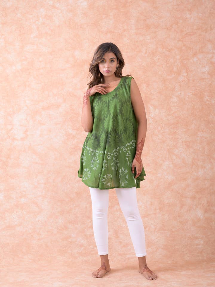 Rhea Balanced Sleeveless Top for wholesale by Rhea