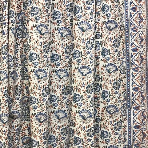 Cortina de ducha Blue Starflower para venta al por mayor de natural habitat