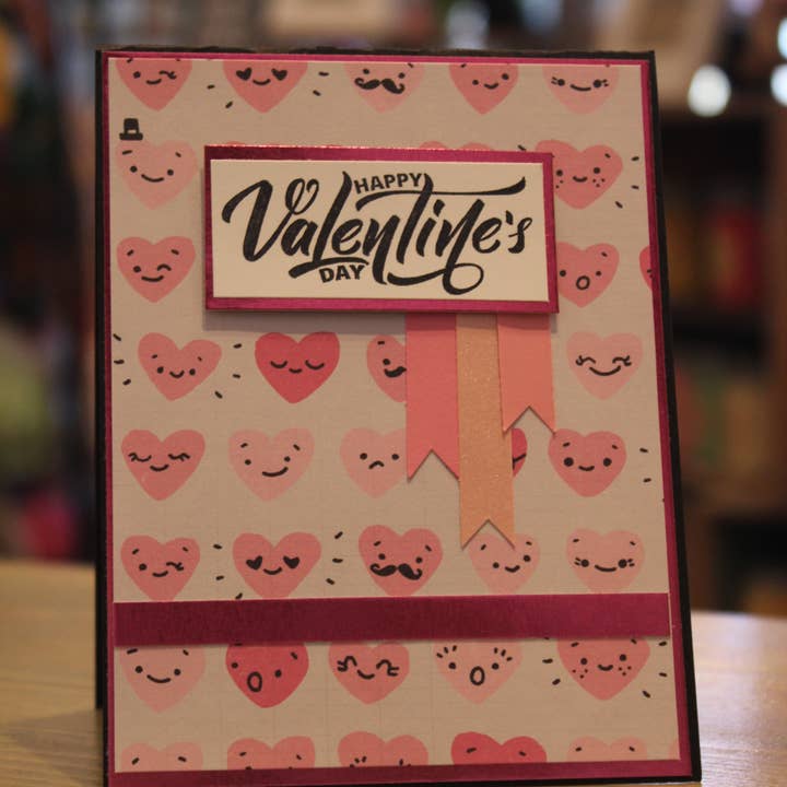 Valentine's Day Greeting Card for wholesale by Lake Milled Crafts LLC