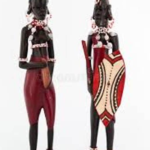 Maasai couples for wholesale by Diamant Company