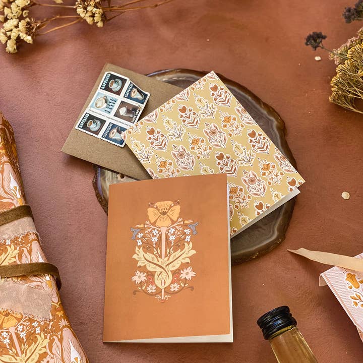 re:mused studio - Vendita all'ingrosso Biglietti di auguri generici - Biglietto di Auguri California Dreaming A22