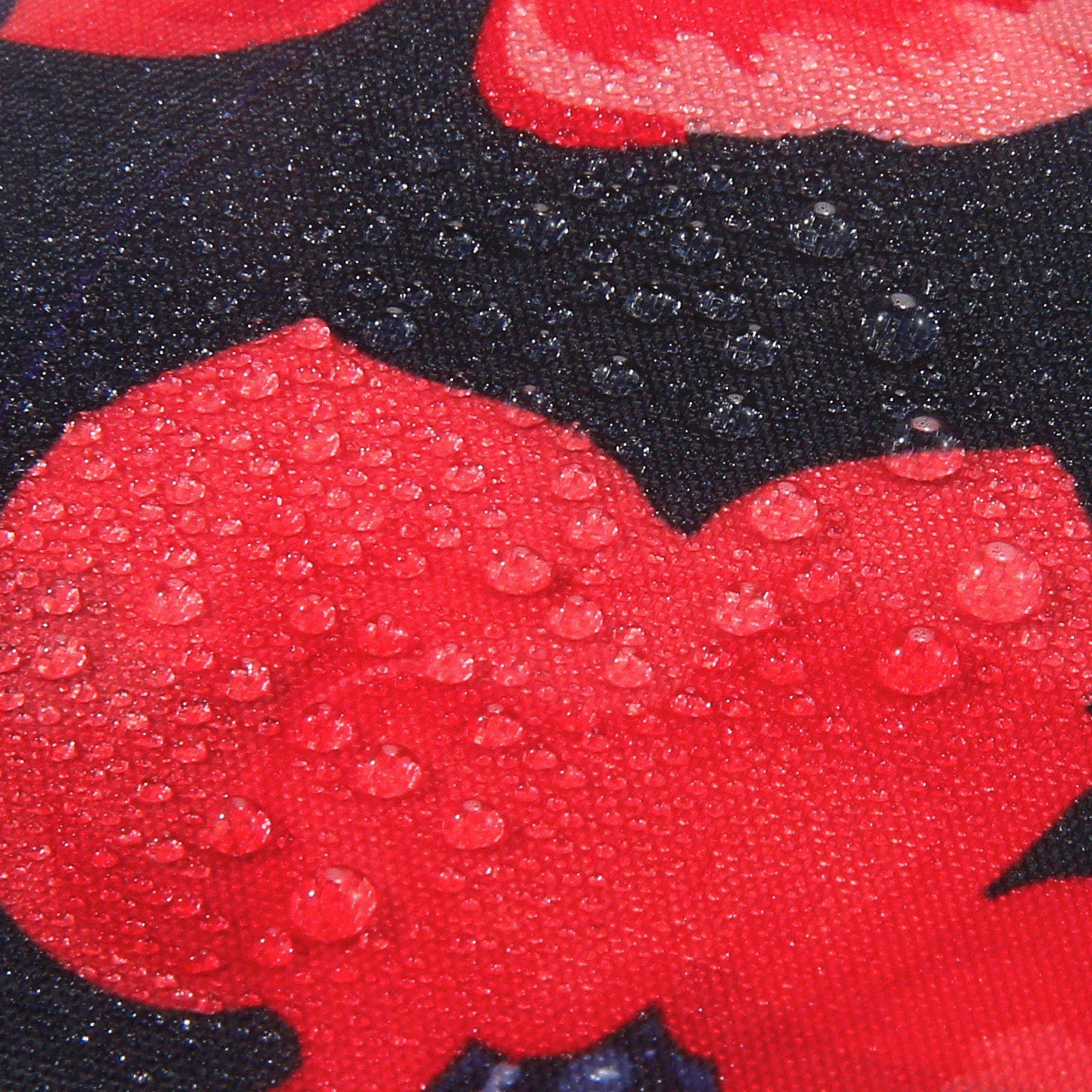 Eco Chic - Wholesale Grocery/Shopping Bag - Eco Chic Lightweight Foldable Reusable Shopping Bag Poppies9