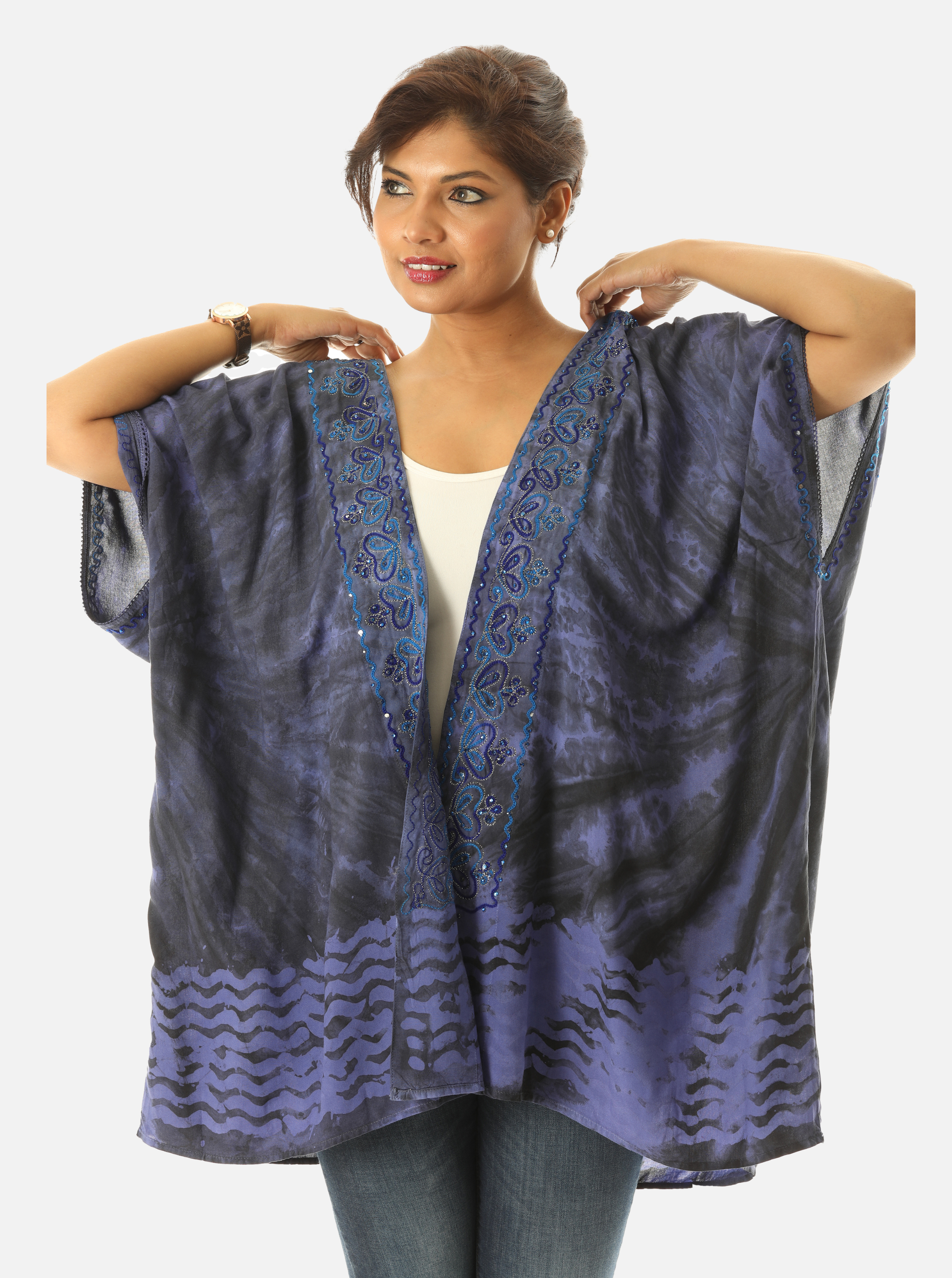 Shoreline Wear. INC - Venta al por mayor Kimono - Mujer - Plumero para corbata de rayón para mujer4