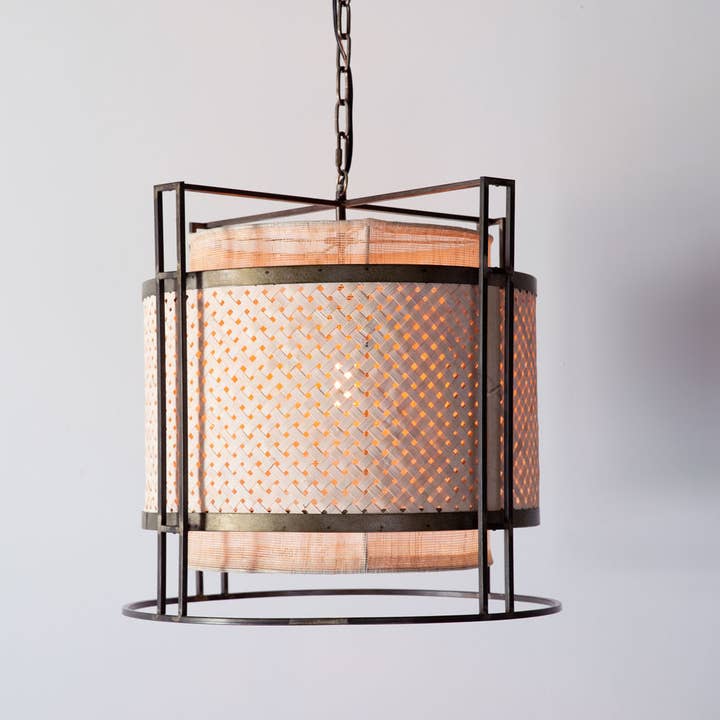 Nomad Drum Pendant for wholesale by CTW Home Collection