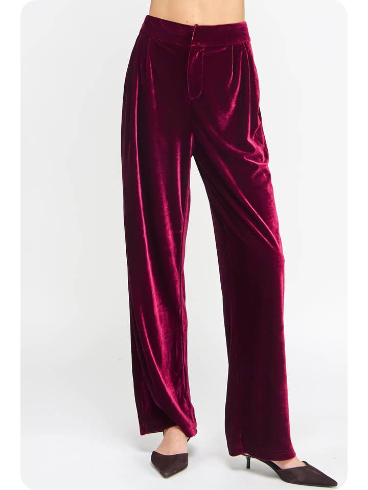 Strut & Bolt - Wholesale Pants – Women's - High-Waist Velvet Pants10