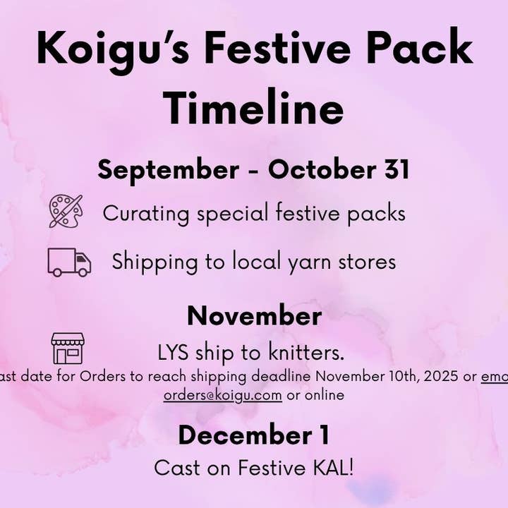 Koigu Wool Designs - Wholesale Yarn - Festive 25 day KPPPM Pencil pack2