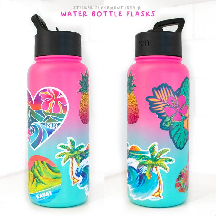 Lauren Taylor Creations - Wholesale Sticker - KAUAI SEA TURTLE STICKER - SMALL