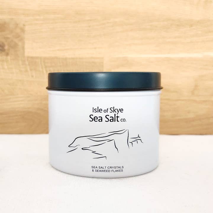 Sea Salt Crystals & Seaweed Flakes - For the kitchen 120g for wholesale by Isle Of Skye Sea Salt Company