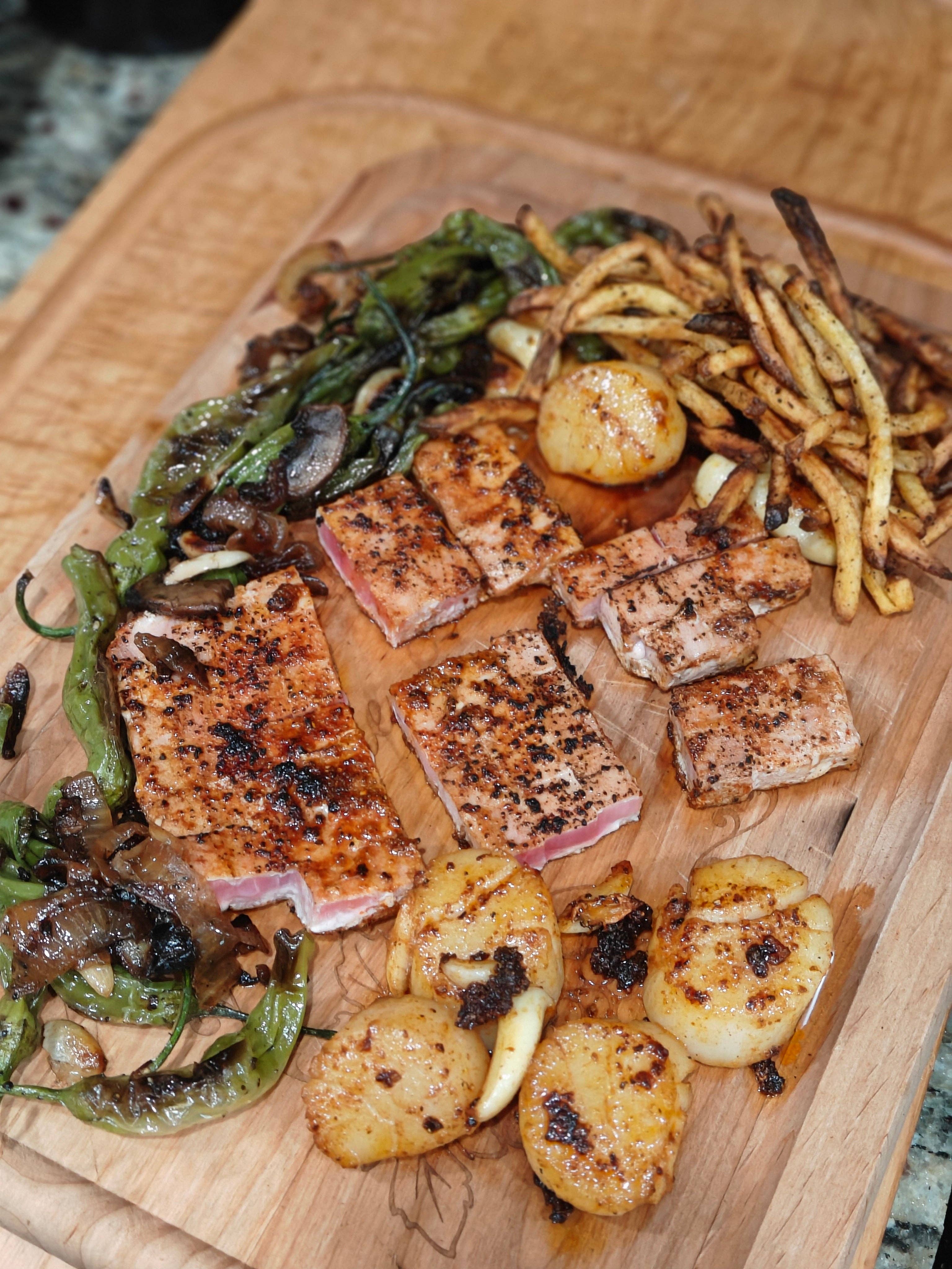 Shake to Elevate – Engroshandel Tørret krydderiblanding – Ryst for at Løfte - Ingen Salt BBQ Tør Gnidningssamling Kryddersæt Gaveæske | Ingen Salt Krydring | Hjertevenlig | Diætvenlig | 0% Kemiske Tilsætningsstoffer | 0% Konserveringsmidler eller Farve | Alle Naturlige Ingredienser & Oplistede (sæt med 5 smagsvarianter)6