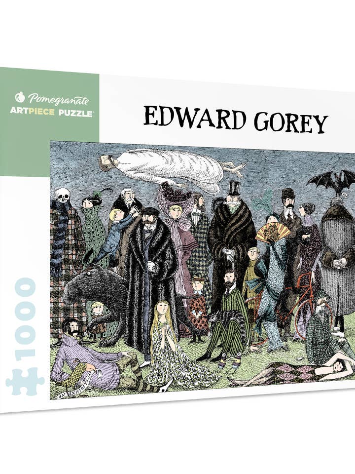 Edward Gorey 1000-piece Jigsaw Puzzle for wholesale by Pomegranate