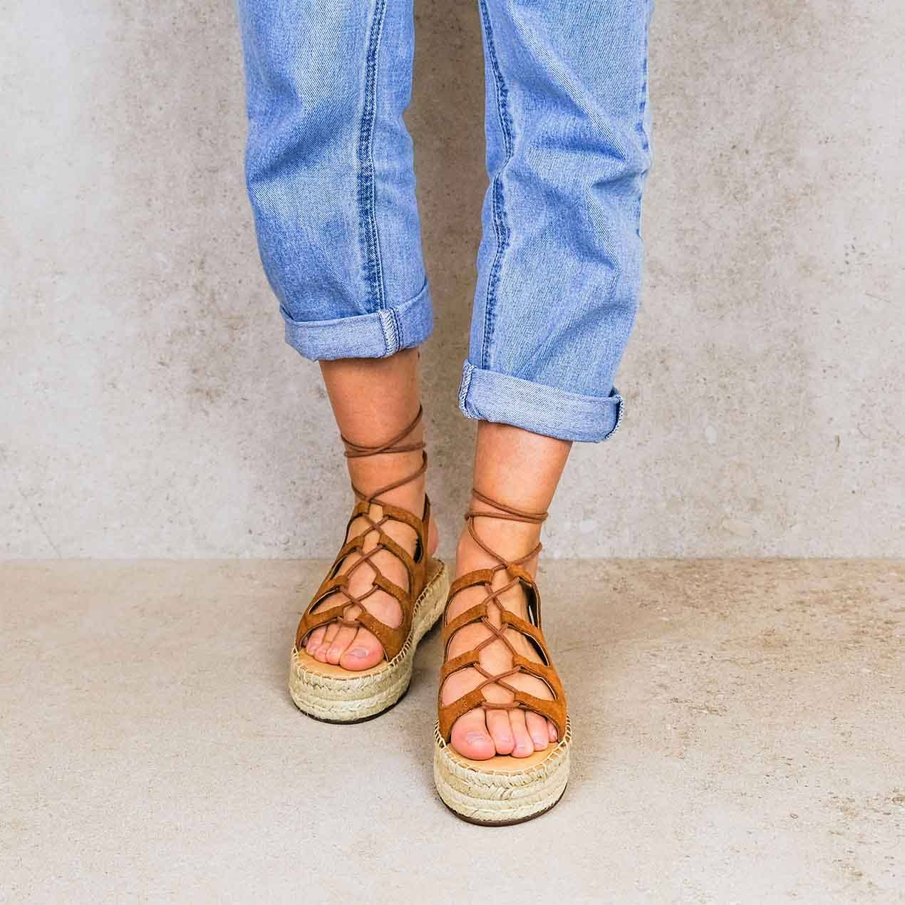 Rarámuri - Wholesale Sandals - Women's - Rafa Brown1