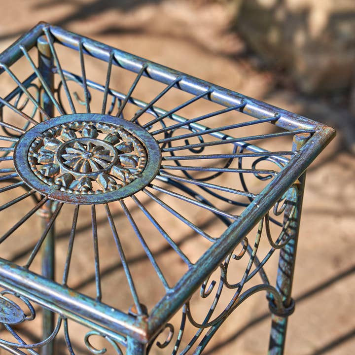 Zaer Ltd. International - Wholesale Plant Pot Stand - Copenhagen 1843 Square Plant Stand Tables - 3PC/Set -Options13