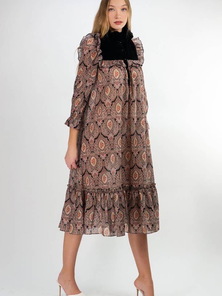 Paisley Love Dress for wholesale by Kristinit