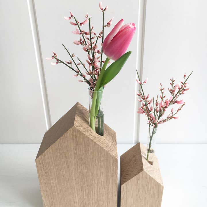 Stadtrandstil handmade - Wholesale Decorative Tabletop Object - Flower house in two sizes1