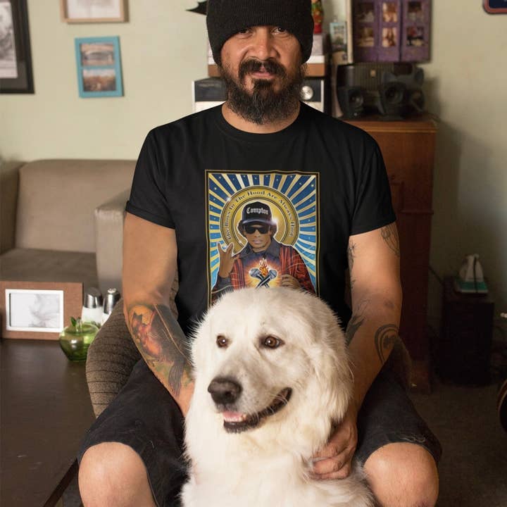 Saint Eazy-E T-Shirt for wholesale by Cleaver And Blade